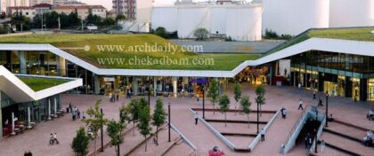 extensive green roof Meydan Umraniye Retail Complex Multiplex FOA