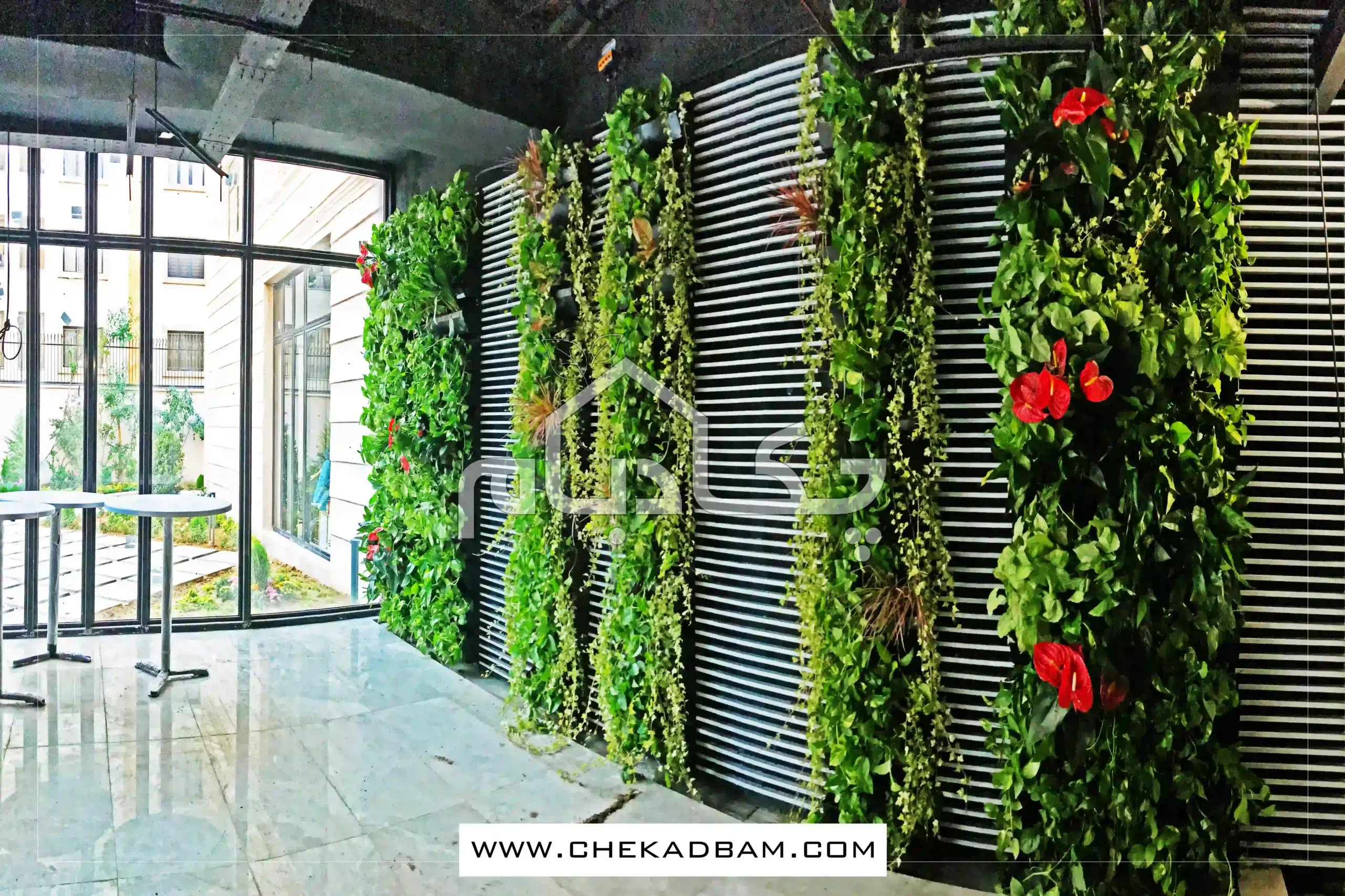 green wall design sample living wall