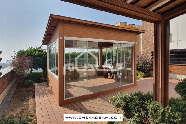 آلاچیق شیشه ای