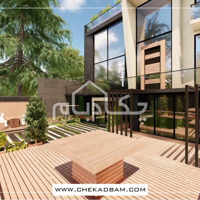 پلان روف گاردن